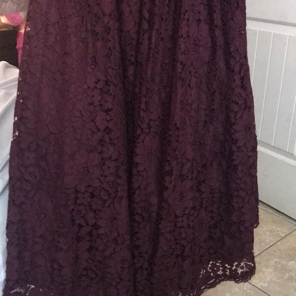 Vera wang strapless dress high and low gown - Picture 4 of 7